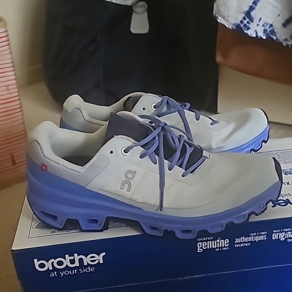 Q C 7.5  worn a few times. I prefer nike.